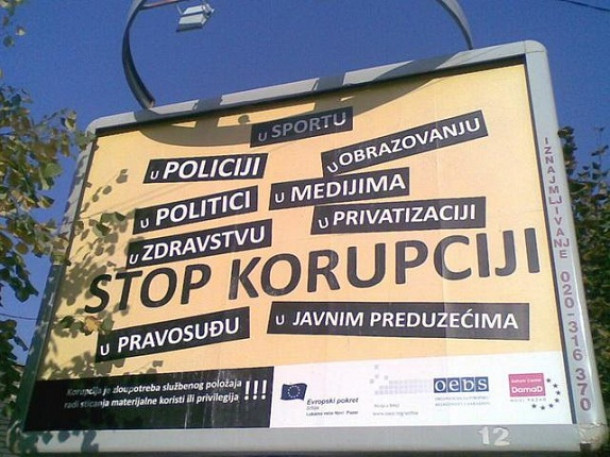 stop korupciji