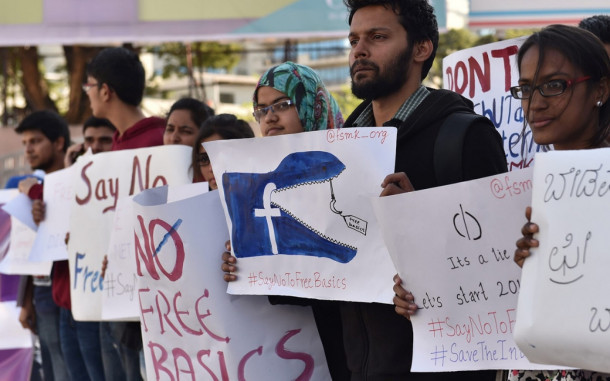 protest against freebasics