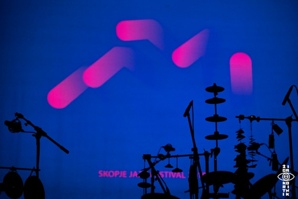 Vizualna podoba Skopje Jazz Festivala 2019 (foto: Žiga Koritnik / Skopje Jazz Festival)