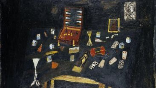 Gabrijel Stupica, Miza z igračami, 1954