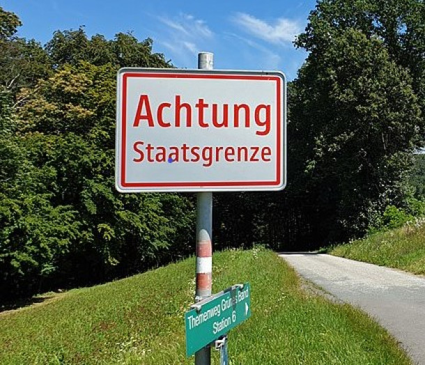 achtung grenze